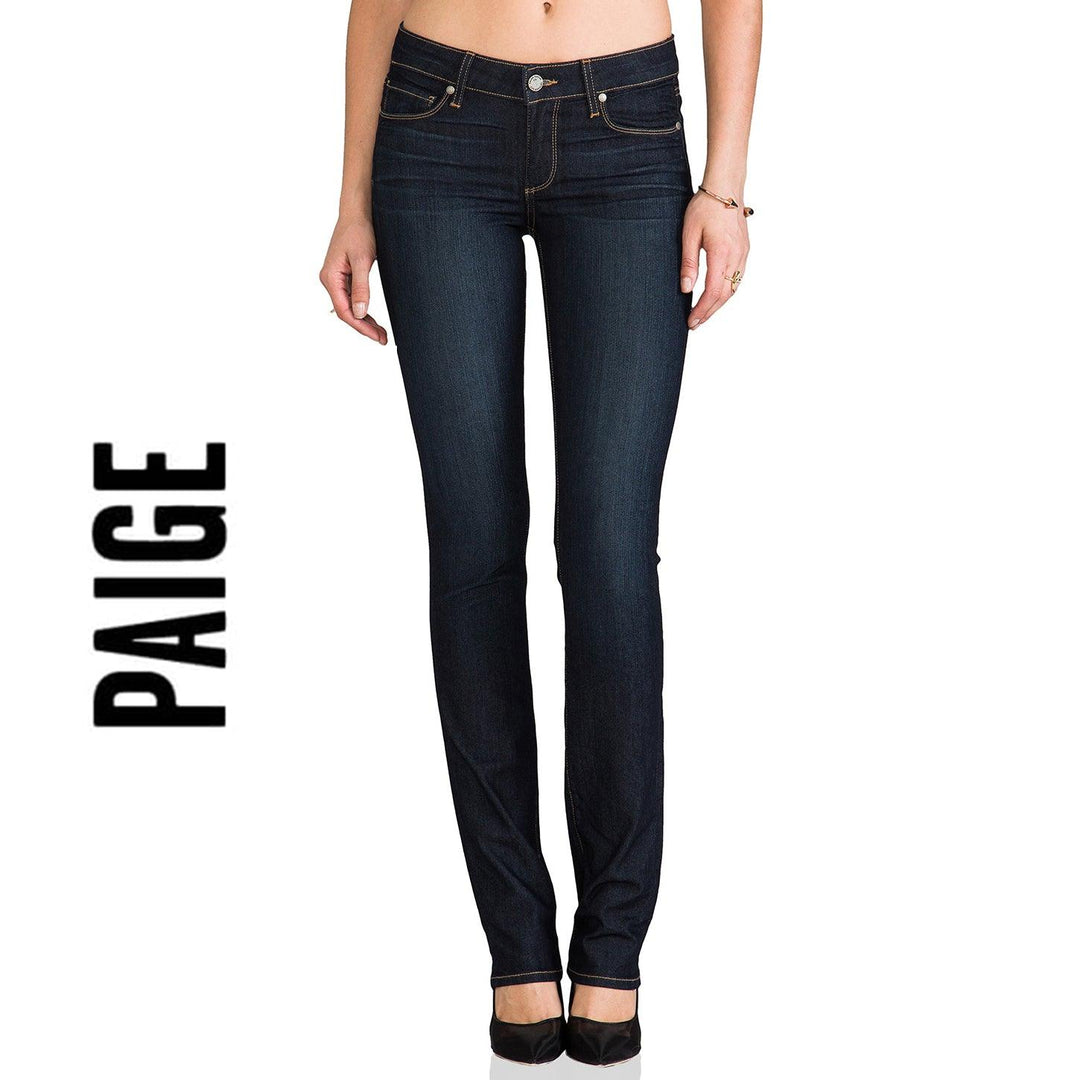 NEW- Paige Denim 'Skyline Straight' Slim Low Jeans- Size 28 – Jean