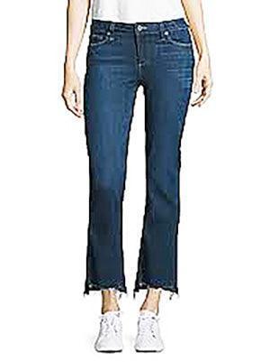 Paige Denim 'Riley Crop Flare' Stretch Jeans- Size 31 - Jean Pool