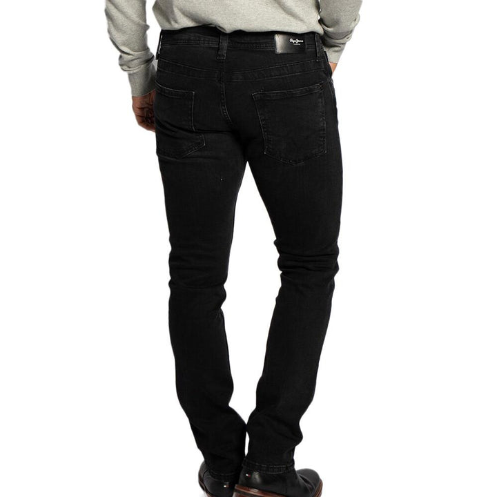 Pepe London Mens Regular Fit 'Cash' Black Jeans- Size 32R