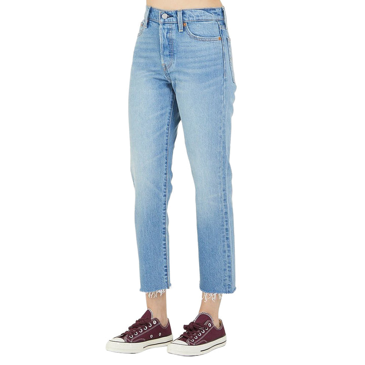 Levis ‘Wedgie Straight’ Ladies Premium Crop Jeans  - Size 28