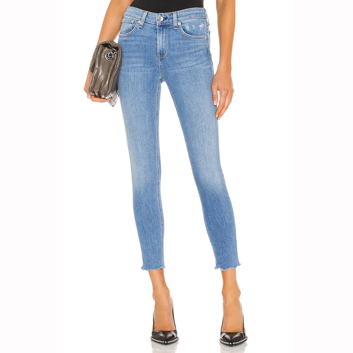 Rag & Bone 'Cate' Mid Rise Skinny Ankle Palmer Jeans - Size 28