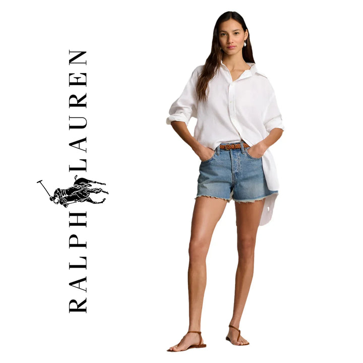 NWT- Ralph Lauren Polo 'The Sofia' Cut Off Shorts -Size 25