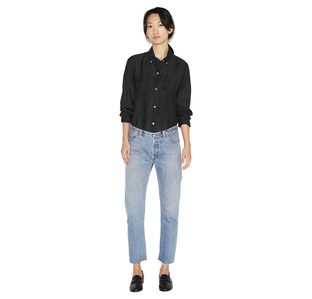 RE/DONE Relaxed Crop Denim Jeans -Size 24
