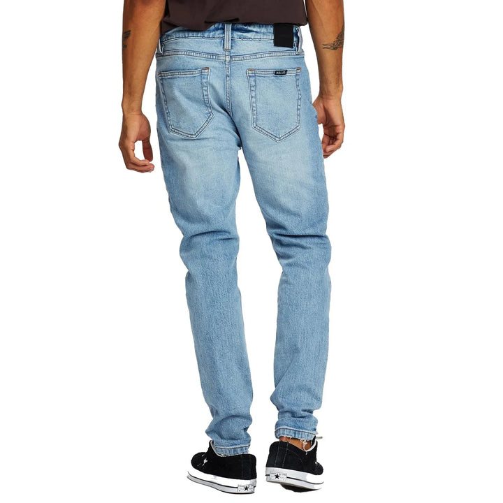 ROLLAS Mens 'Stinger' Stretch Skinny fit Crop Jeans - Size 34/32