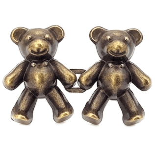 Bear Waist Cinch Set Antique Brass Design Repair Kit - Jean Pool