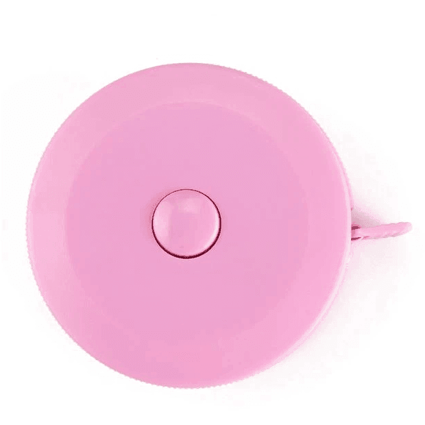 Pink Retractable Tape Measure