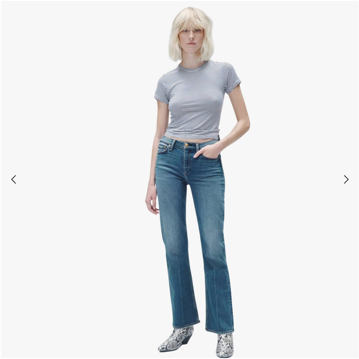 NWT- Rag & Bone 'Peyton' Mid Rise Bootcut Jeans- Size 26
