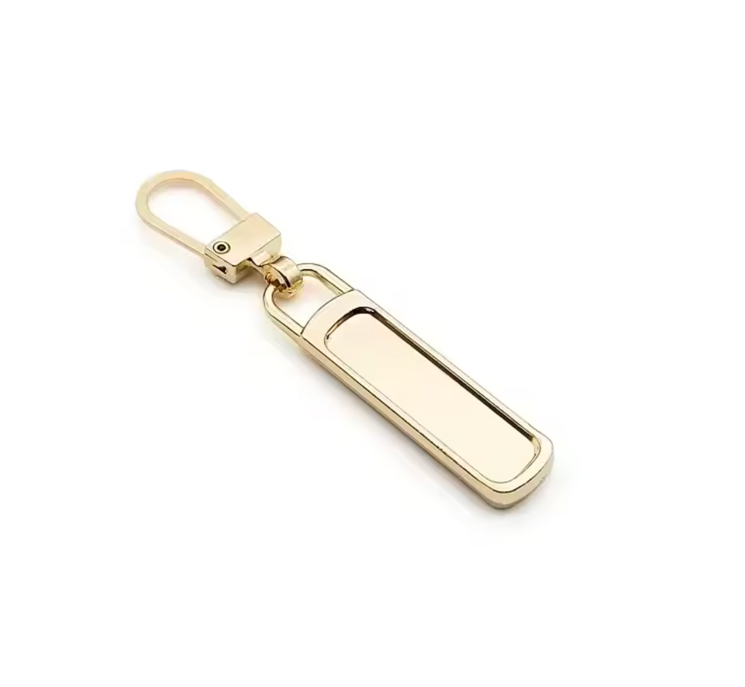 Gold Clip on Zipper Pull Replacement DIY Repair