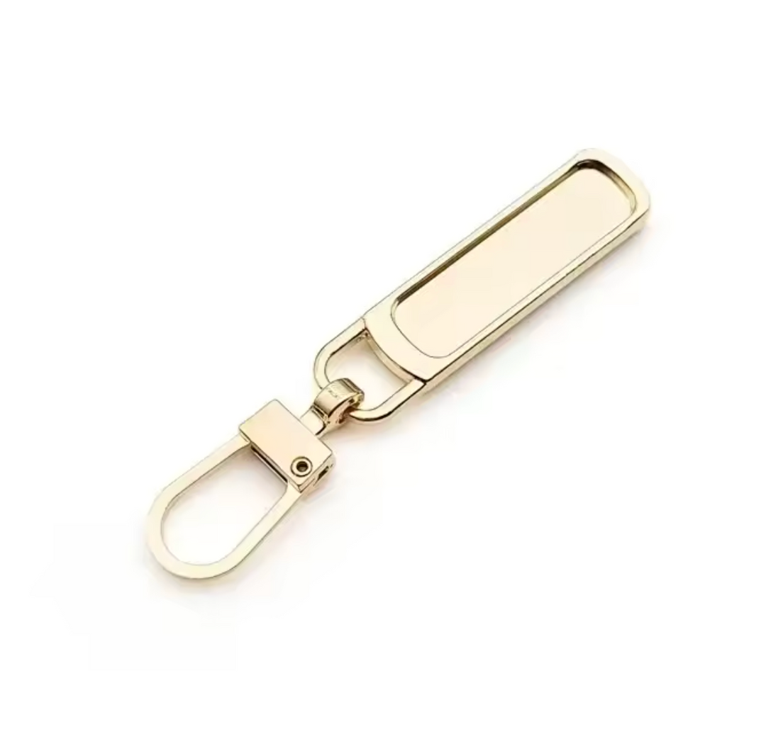Gold Clip on Zipper Pull Replacement DIY Repair