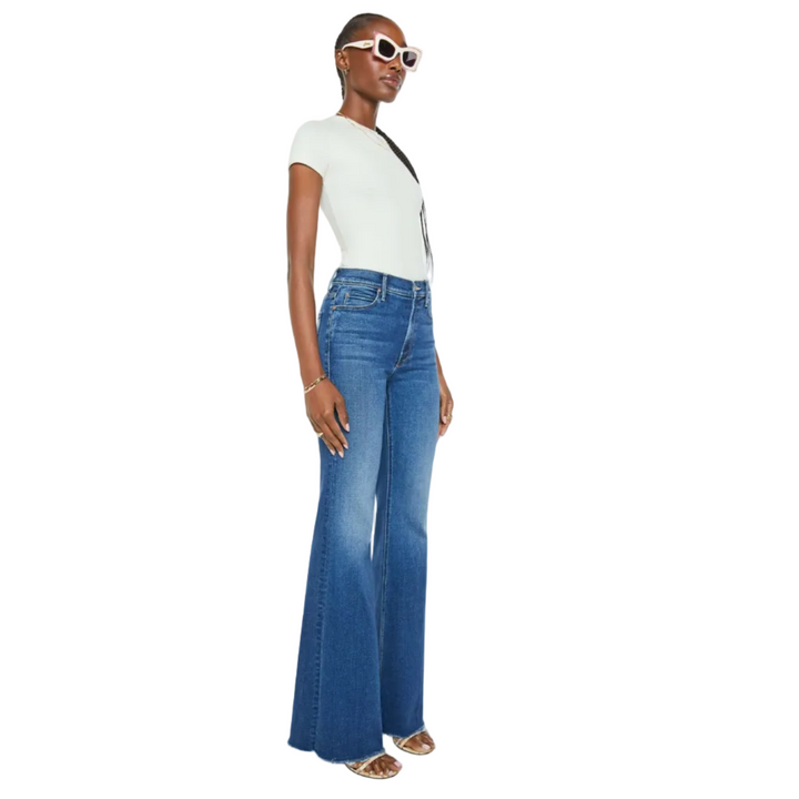 Mother The Doozy Fray Flare Jeans