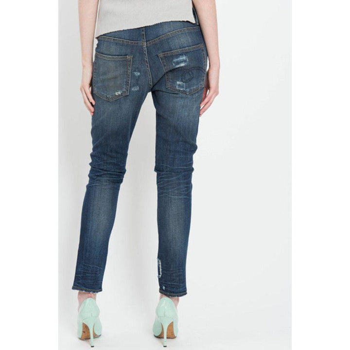 R13 Made in Italy 'Slouch Skinny' Distressed Jeans- Size 30 - Jean Pool