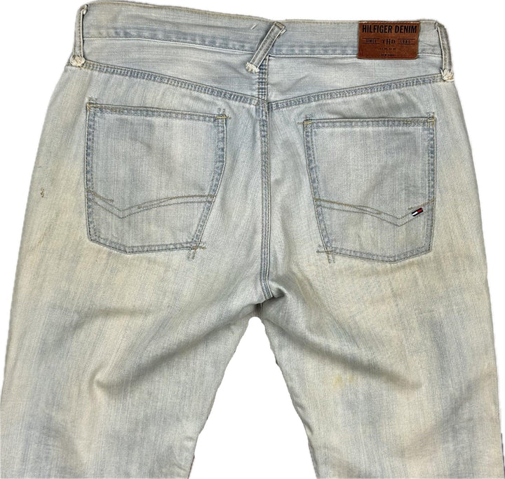 Tommy Hilfiger Mens 'Woody RB' Revival Blue Jeans  -Size 34R