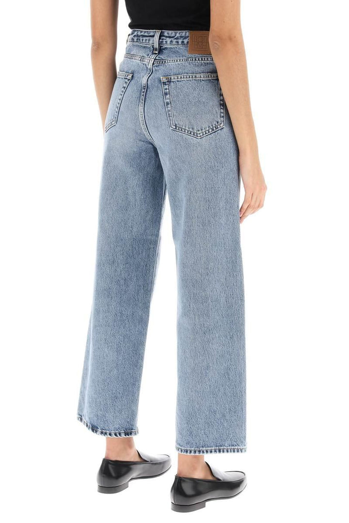 NWT- Ladies TOTEME 'High Wide Crop Flare' Denim Jeans - Size 24 or 6