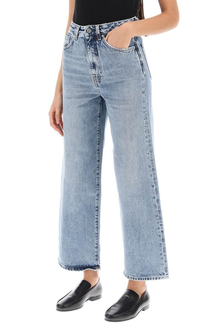 NWT- Ladies TOTEME 'High Wide Crop Flare' Denim Jeans - Size 24 or 6