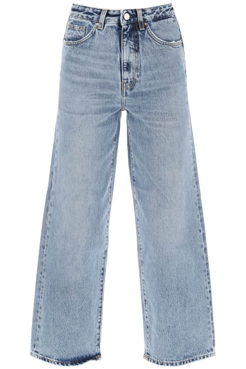 NWT- Ladies TOTEME 'High Wide Crop Flare' Denim Jeans - Size 24 or 6