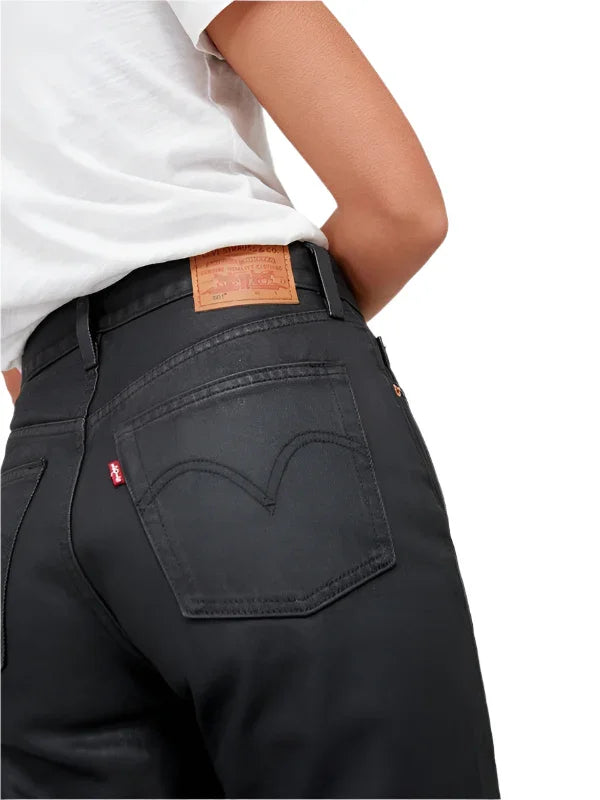 NWT - Levis 501 Wax Coated Posh Party Ladies Jeans - 24/30