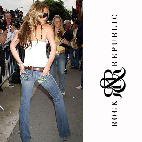 Victoria Beckham for Rock & Republic Y2K 'South Beach' Iconic Jeans- Size 29