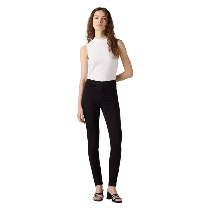 NWT -Levis 310 Shaping Super Skinny Black Jeans - Size 24/32