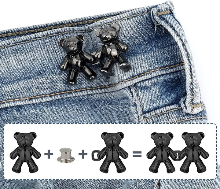 Bear Waist Cinch Set Black Design Repair Kit