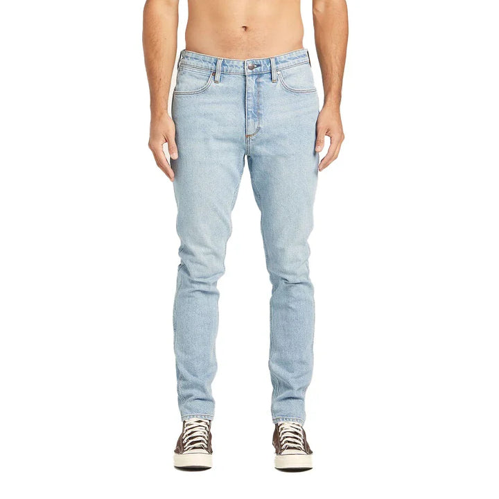 Wrangler Mens Light Wash 'Sid' Slim Fit Jeans - Size 28