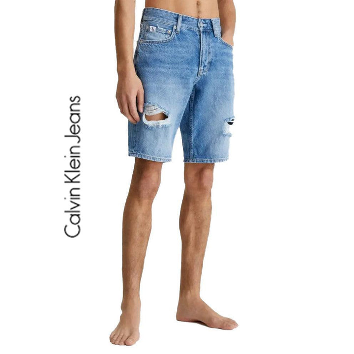 NWT- Calvin Klein Mens Distressed Regular Short -Size 32