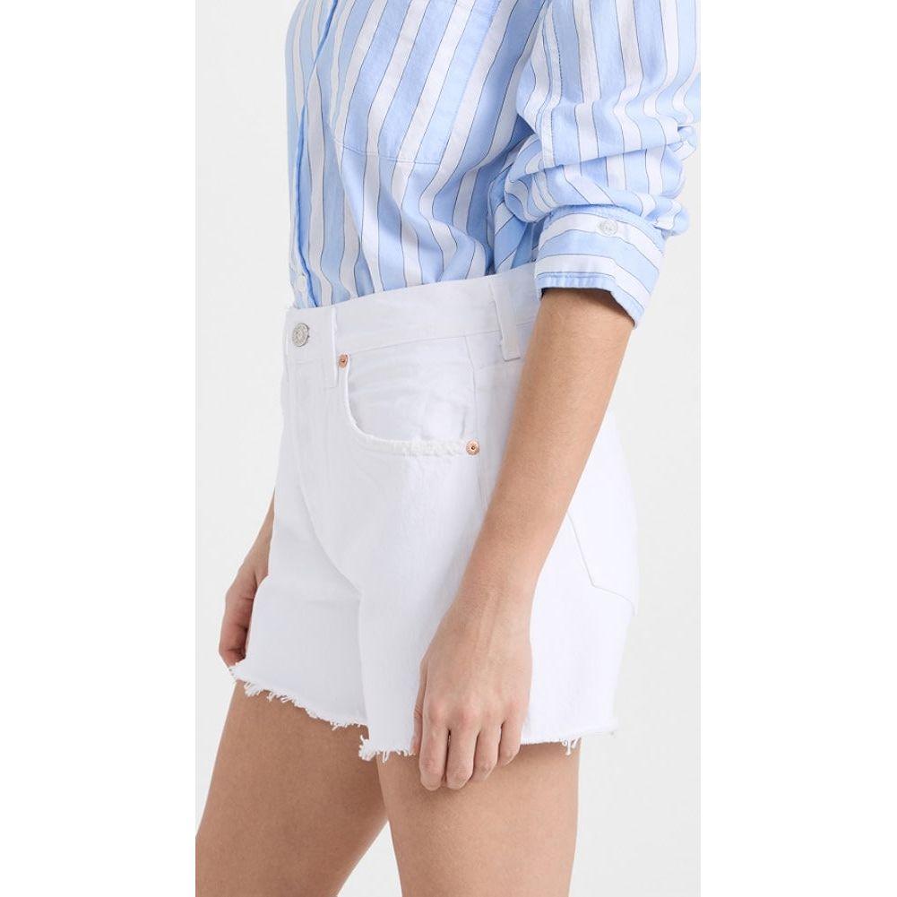 NWT - Citizens of Humanity 'Annabelle Long' White Shorts - Size 34" - Jean Pool
