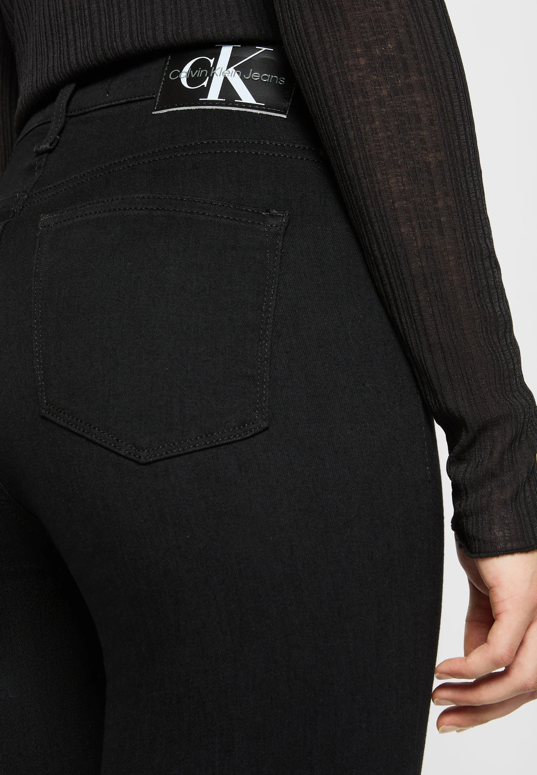 NWT - Calvin Klein Ladies Black High Rise Skinny- Size 24/30