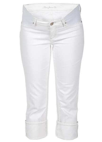 NWT - Mavi 'Nikki' White Cropped Maternity Jeans- Size 31 - Jean Pool