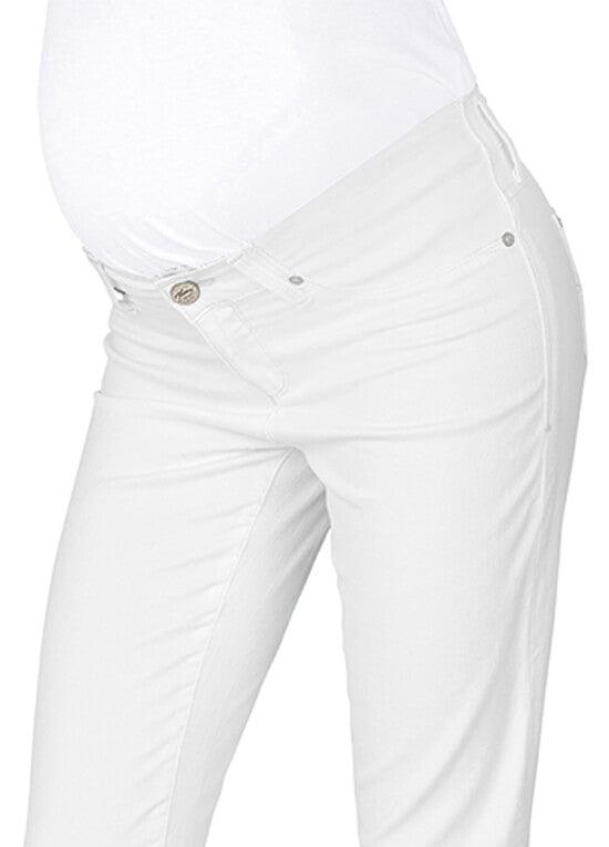 NWT - Mavi 'Nikki' White Cropped Maternity Jeans- Size 31 - Jean Pool