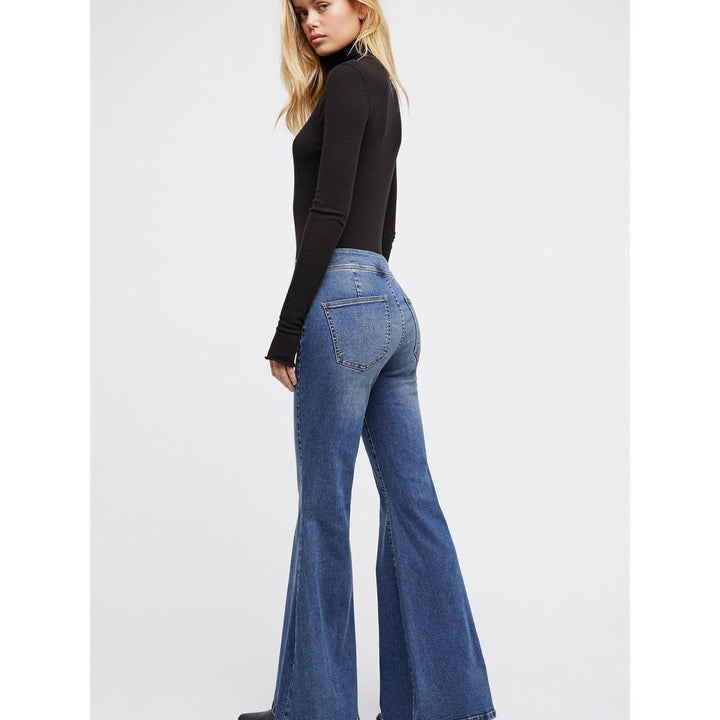 Free People Bell Bottom Super Flare Jeans -Size 25" - Jean Pool