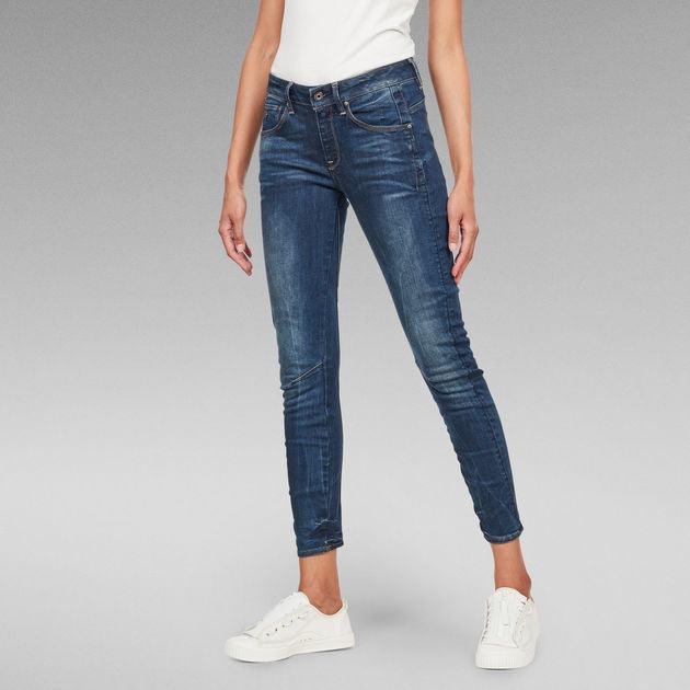 NWT-G-Star RAW Womens ' Arc 3D Mid Skinny' Jeans -Size 26/28