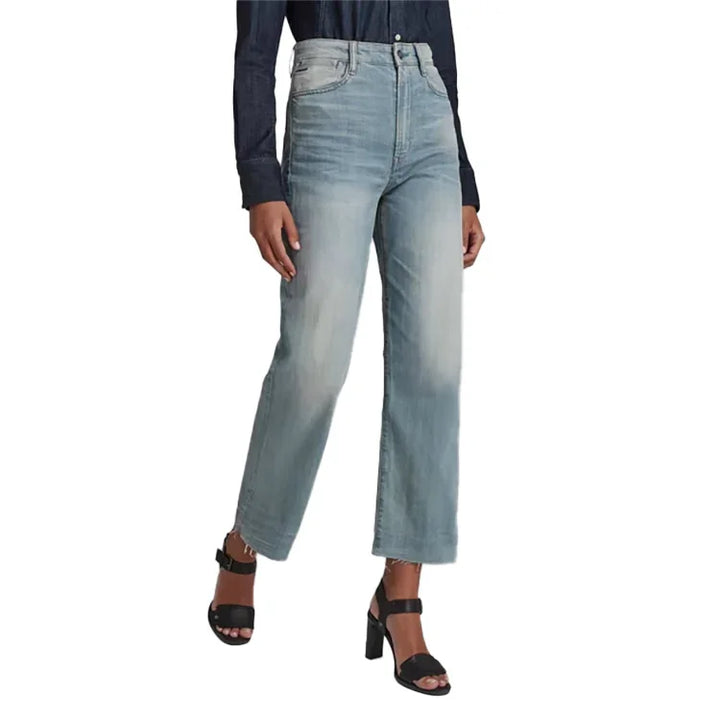 G Star RAW Womens 'Tedie' Ultra High Straight Ankle Jeans -Size 28