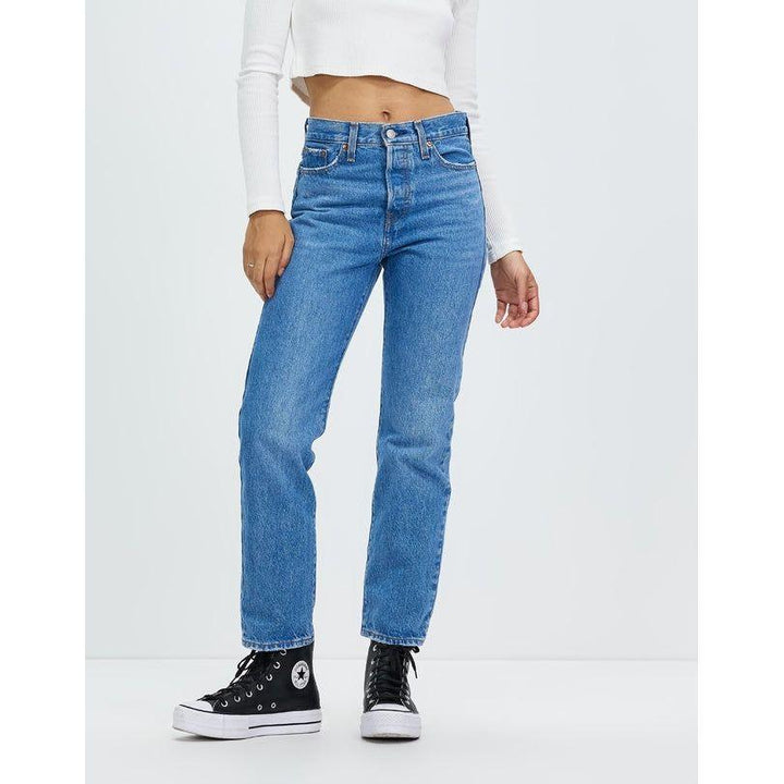 NWT - Levis Ladies Levis ‘Wedgie Straight’ Premium Jeans - Size 29 - Jean Pool