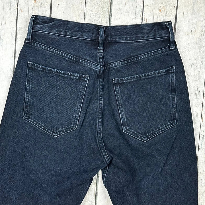 AGOLDE Dark Wash High Rise Jeans- Size 24 - Jean Pool