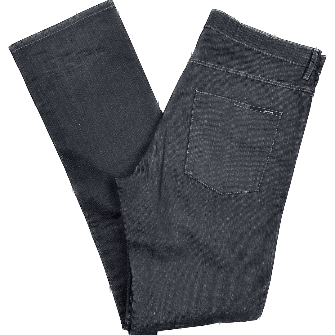 Claude Maus Mens 'Kirk' Low Rise Straight Jeans -Size 34 - Jean Pool