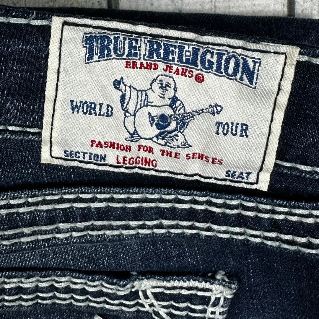 True Religion USA Made 'Big QT Legging' Skinny Jeans- Size 31 - Jean Pool
