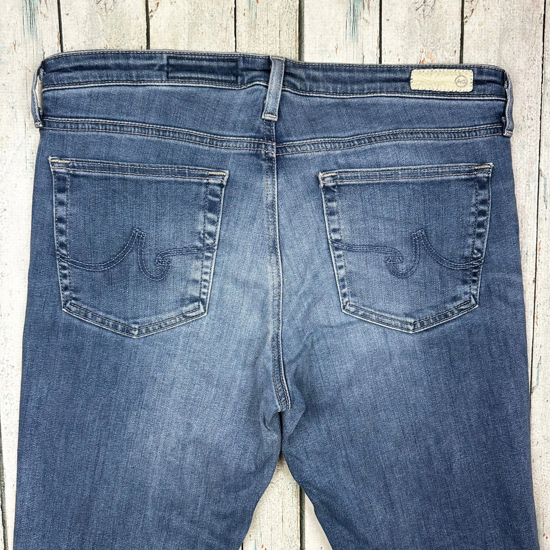 AG Adriano Goldschmied 'the Harper' Mid Rise Straight Jeans- Size 31 - Jean Pool