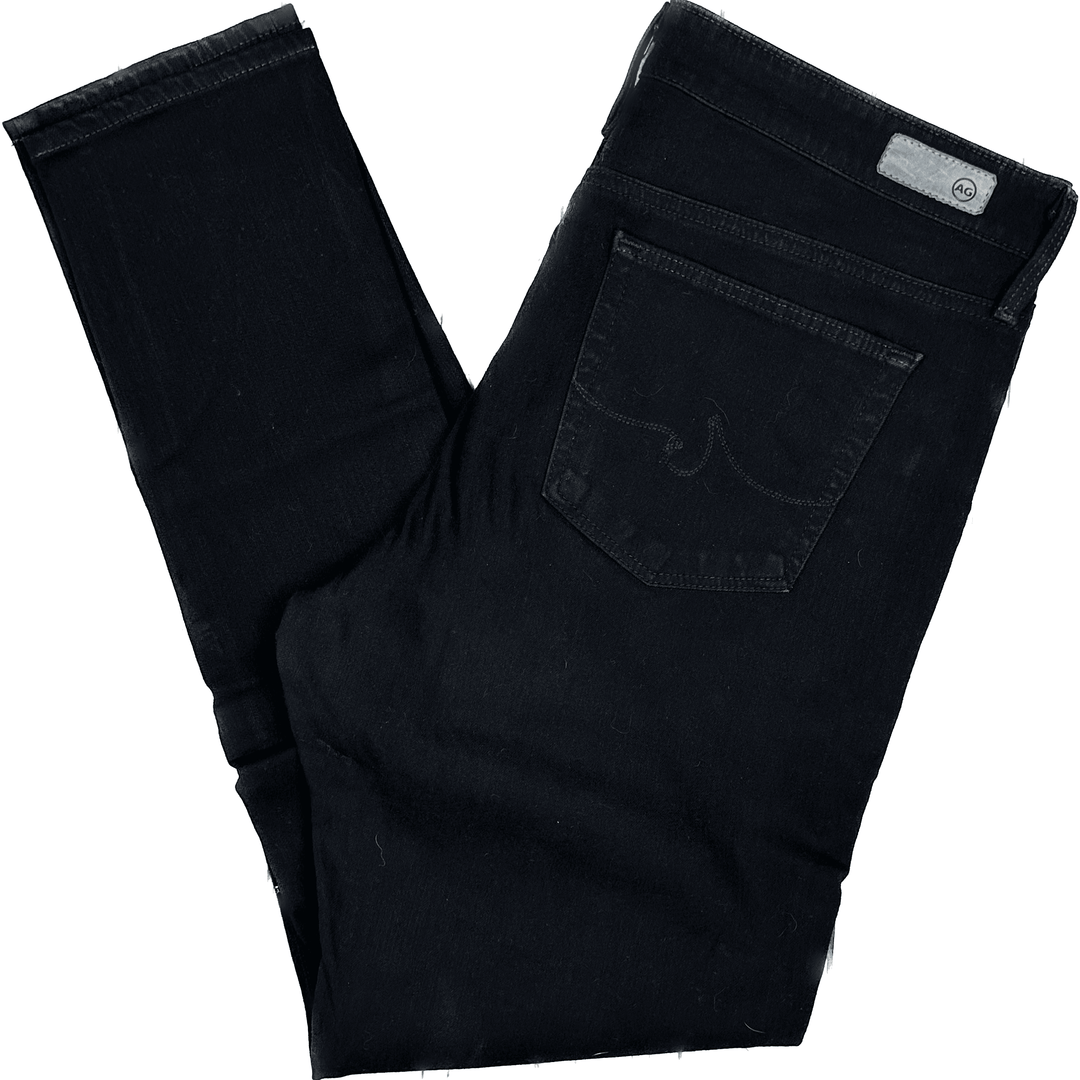 AG Adriano Goldschmied 'The Farrah' High Rise Skinny Jeans- Size 32R - Jean Pool