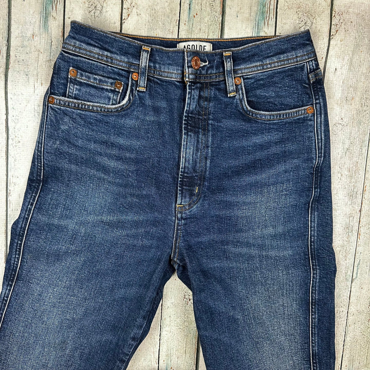 AGOLDE High Rise Skinny Tapered Jeans- Size 27 - Jean Pool