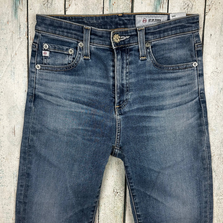 AG Adriano Goldschmied 'Isabelle' Mid Rise Straight Jeans- Size 24R - Jean Pool