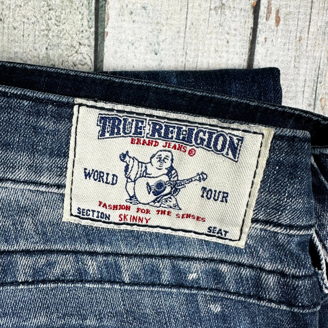 True Religion 'Skinny' Flap Pocket Jeans- Size 27 - Jean Pool