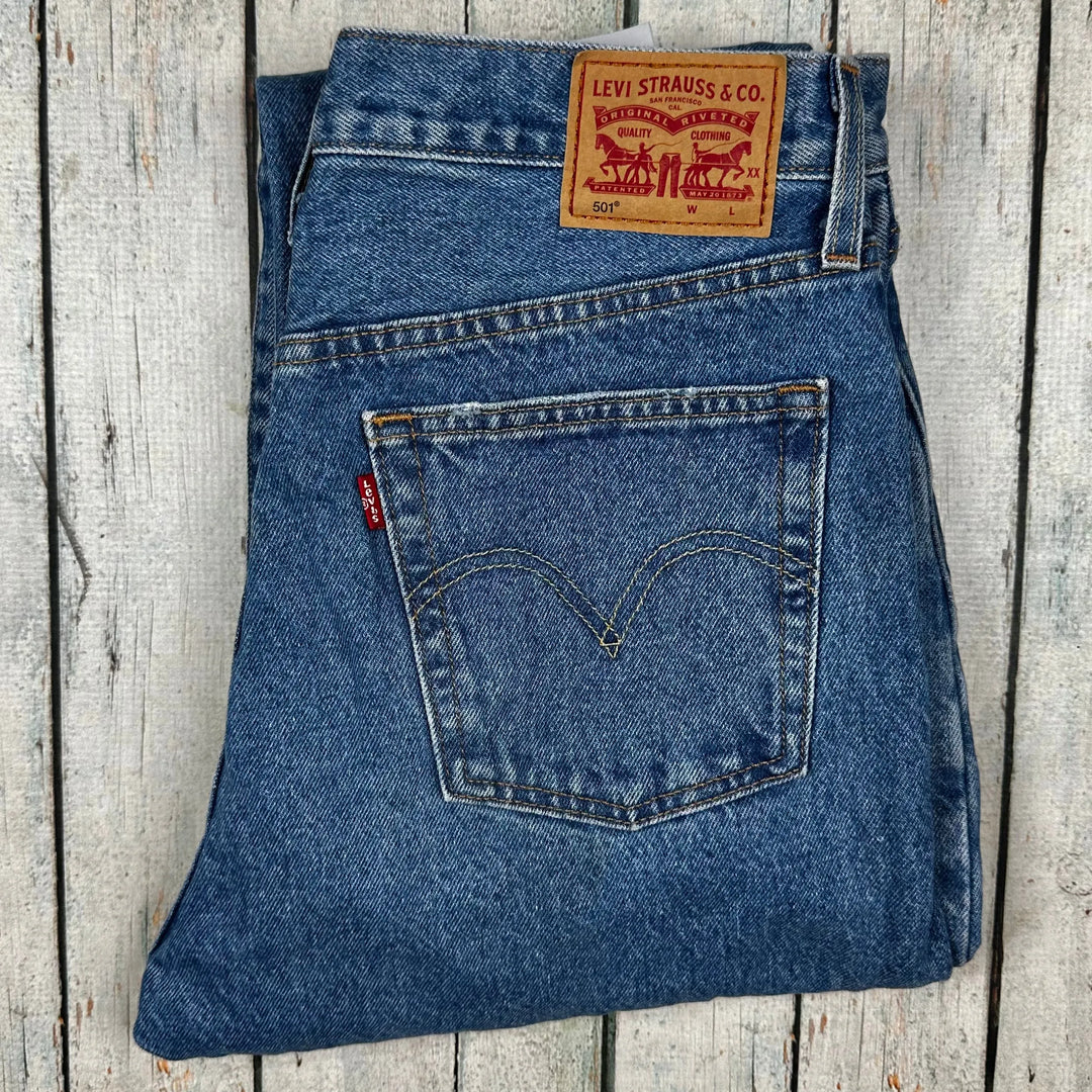 Levis 501 Classic Ladies Denim Jeans -Size 29/28 - Jean Pool