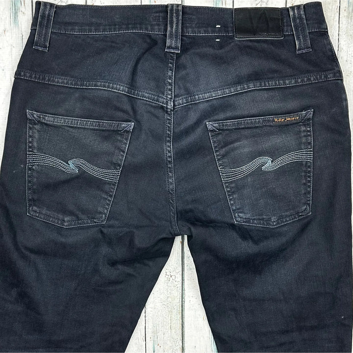 Nudie Jeans Co. 'Thin Finn' Org. Blue Strike Jeans - Size 32/32 - Jean Pool