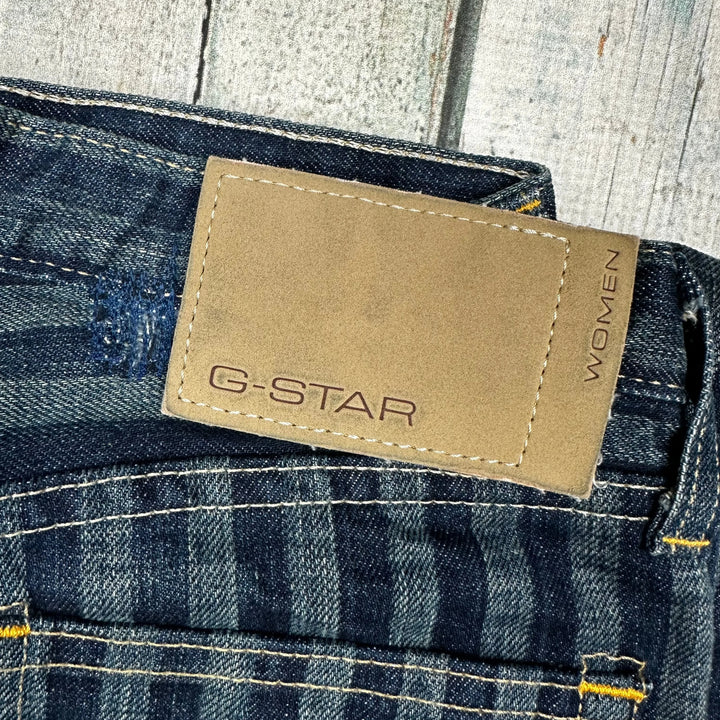 G-Star RAW Y2K Womens 'Low Hip Flare' -Size 26 - Jean Pool