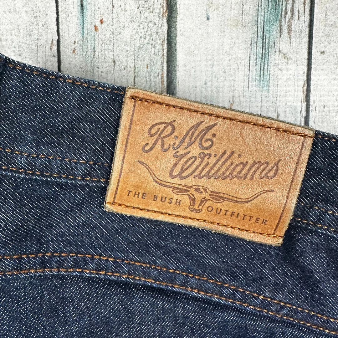 R.M. Williams Mens Selvedge Denim Jeans- Size 36R - Jean Pool