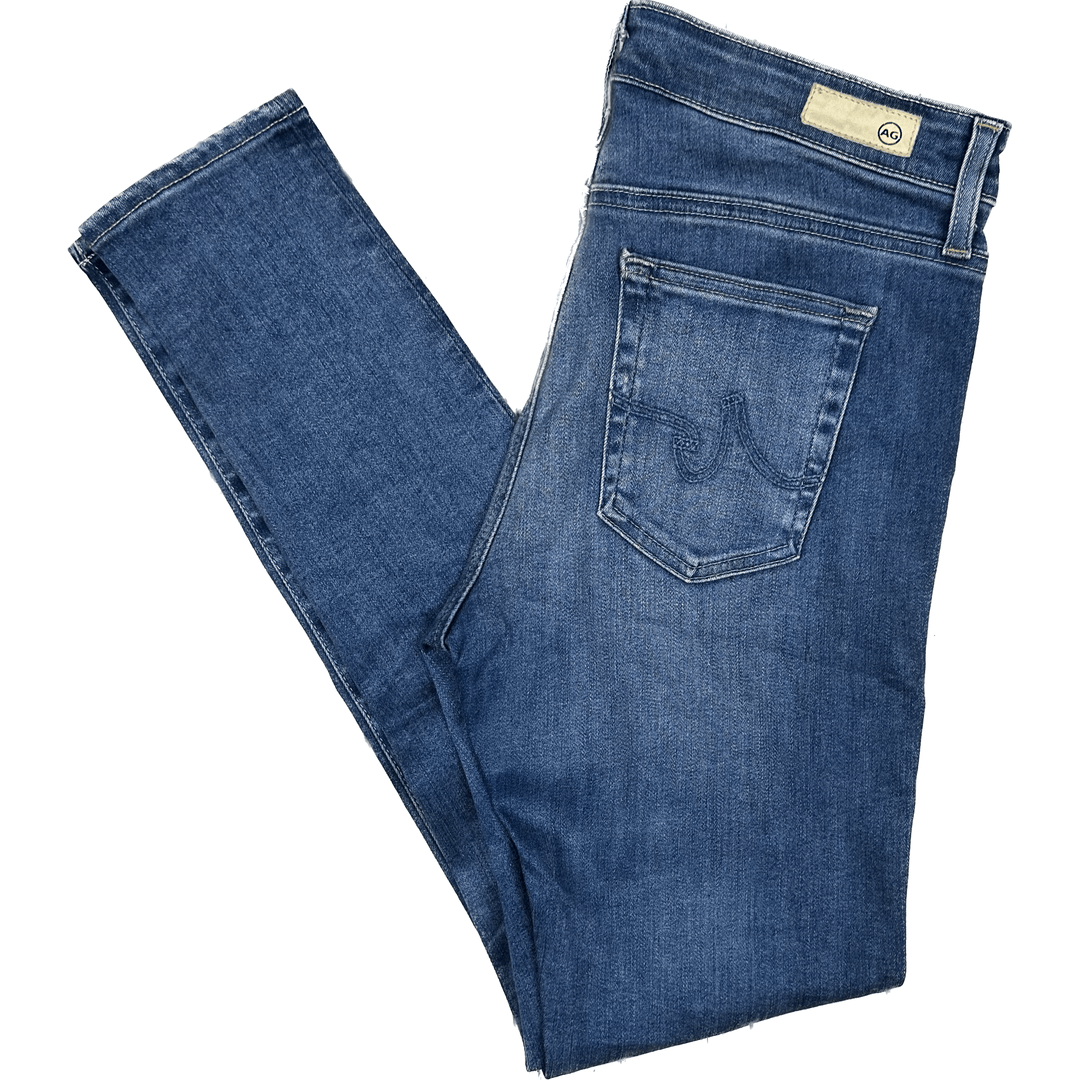 AG Adriano Goldschmied 'The Farrah' High Rise Skinny Jeans- Size 29R - Jean Pool
