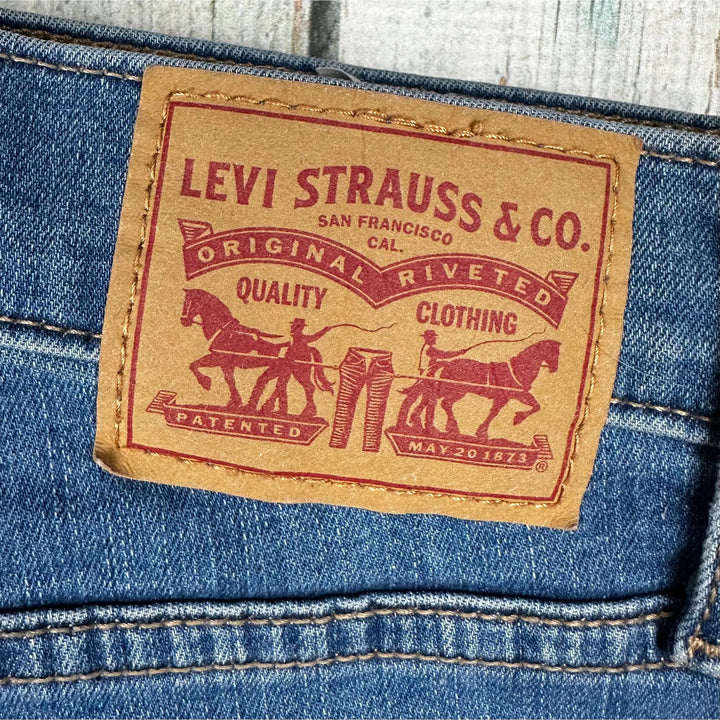 Levis Light Wash 'Mile High Super Skinny' Jeans -Size 31 - Jean Pool