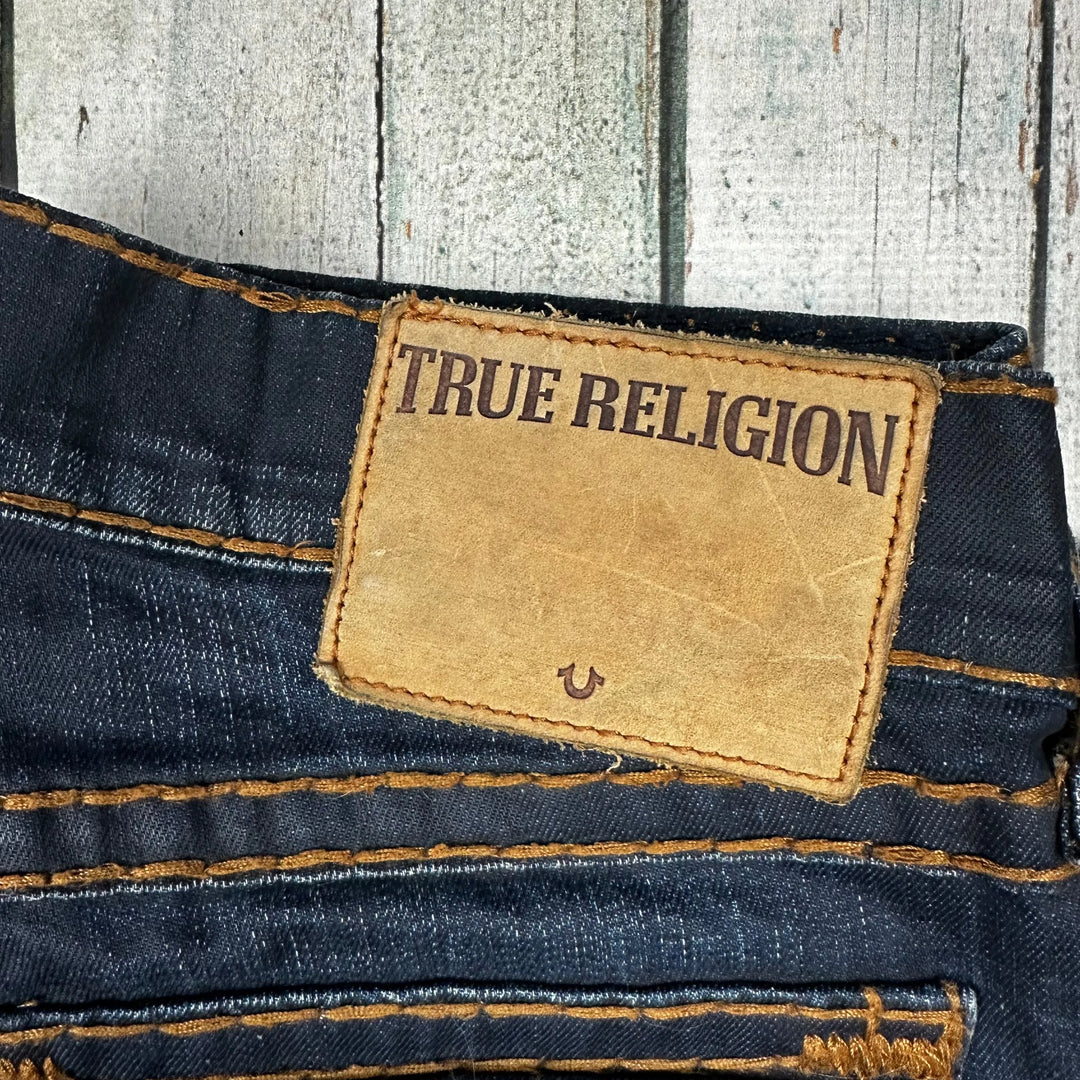 True Religion Mens 'Ricky' Relaxed Straight - Size 33 - Jean Pool