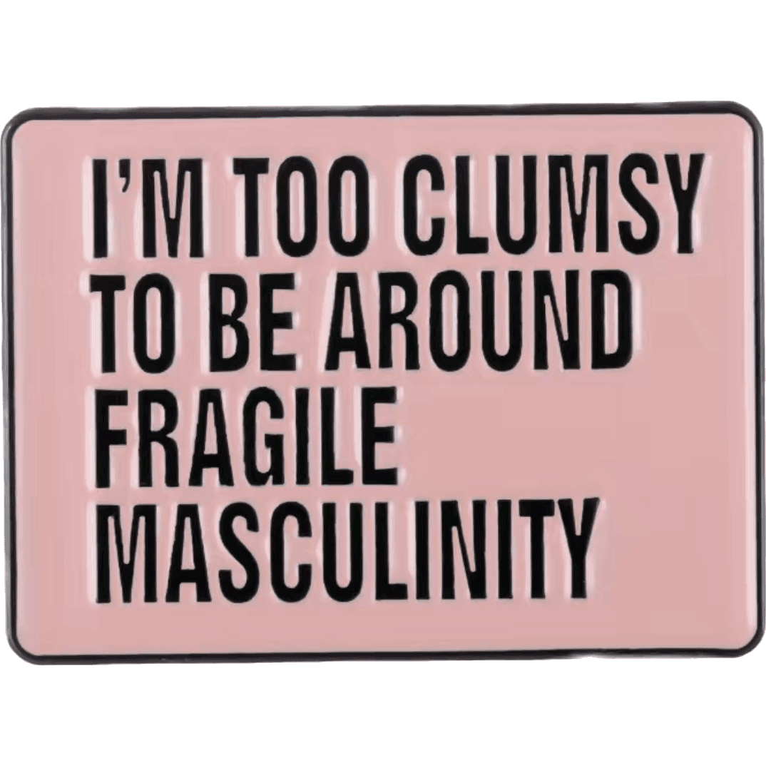 'I am too clumsy……' - Enamel Pin - Jean Pool