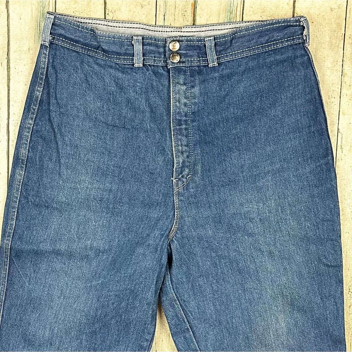 Iconic Australian - Sandi 1980's ide Leg Jeans- Size 12/14 - Jean Pool